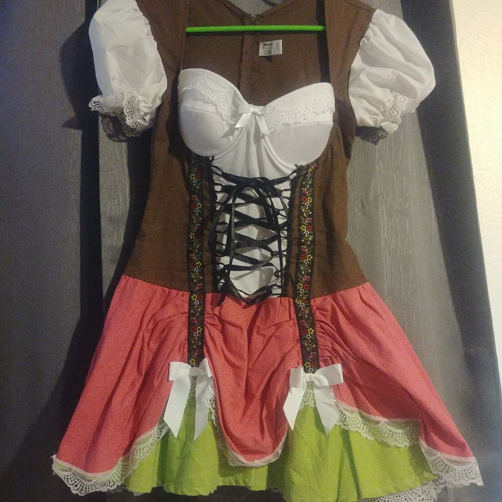 Women's Lederhosen Oktoberfest Heidi dress